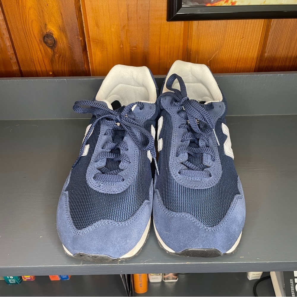 New Balance Navy and White Men's Sneakers